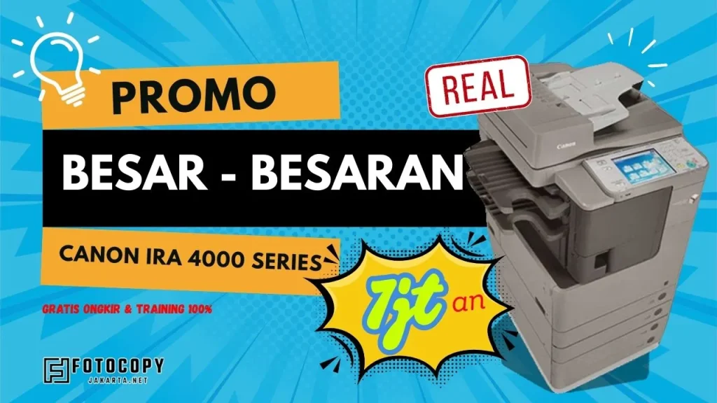 Promo Canon iRA 4000 Series